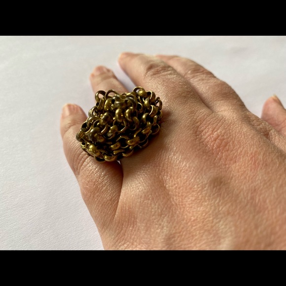 Funky brass ring - Picture 2 of 6